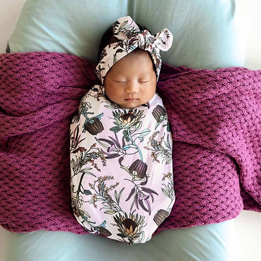 Organic Snuggle Swaddle Set from Snuggle Hunny Kids at Little Ellie Boutique