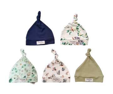 Organic Cotton Knotted Beanie from Snuggle Hunny Kids at Little Ellie Boutique